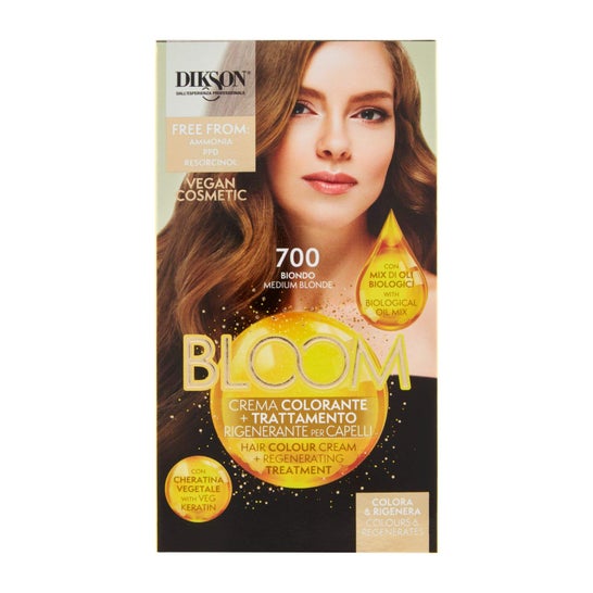 Dikson Bloom Creme Cor 700 Loiro Médio 60ml