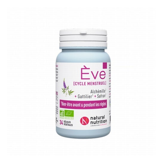 Natural Nutrition Eva Ciclo Menstrual Bio 34 Pérolas