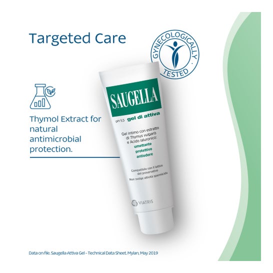 Saugella Attiva gel lubrificante 30g