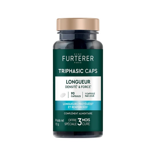 René Furterer Triphasic Caps Largo Densidad y Fuerza 90caps