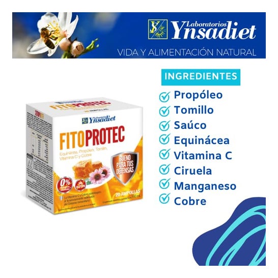 Ynsadiet Fitoprotect 20uds Ynsadiet Fitoprotect 20uds
