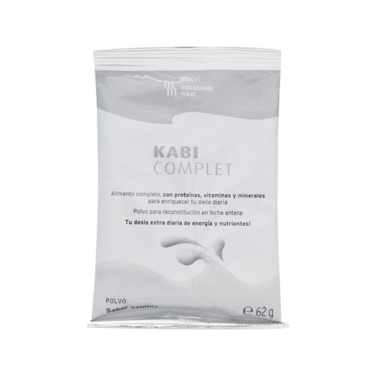 Kabi Complet baunilha em pó 7 saquetas 62g