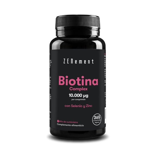 Zenement Biotina Complex 10000mg + Selenio Zinc 365comp