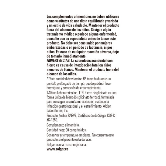 Solgar Formula V 2000 30 cápsulas