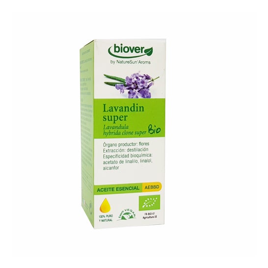Biover Lavandula Hybrida Clone Óleo Essencial Clone Super 10ml