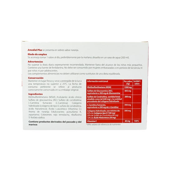 Alfasigma Amedial Plus Ossos e Articulações 20 sachês