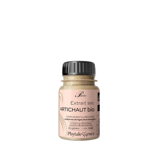 Phytalessence Alcachofra Pura Bio 60 Pérolas