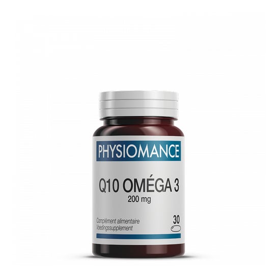Therascience Physiomance Q10 Omega 3 Caixa de 30 cápsulas 200mg