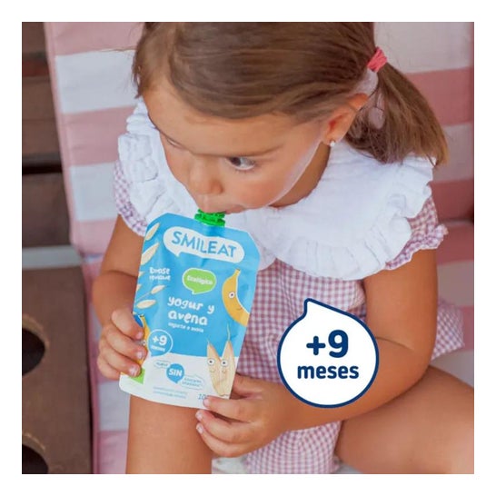 Smileat Pouch Yogur y Avena +12m 100g Smileat Pouch Yogur y Avena +12m 100g