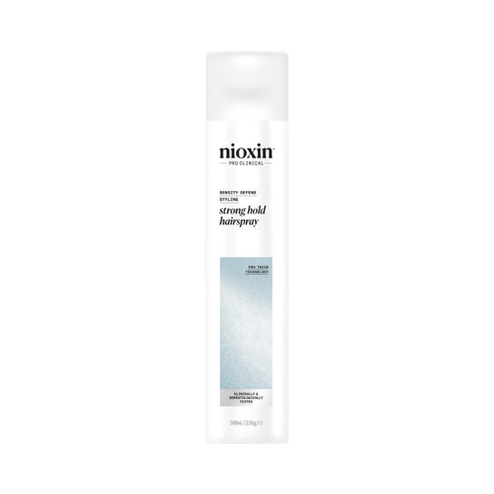 Nioxin Density Defend Hairspray Spray Fixador de Fixação Forte 300ml