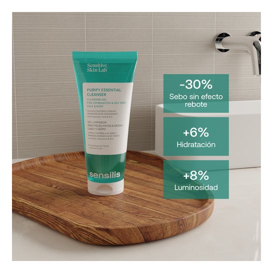 Sensilis Purify Essential Cleanser Gel Limpiador 200 ml