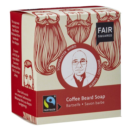 Sabonete de Barba Quadrada com Café 2x80g