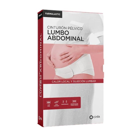 Farmalastic Cinto Pélvico Lomboabdominal Branco Tamanho G 1 unid.