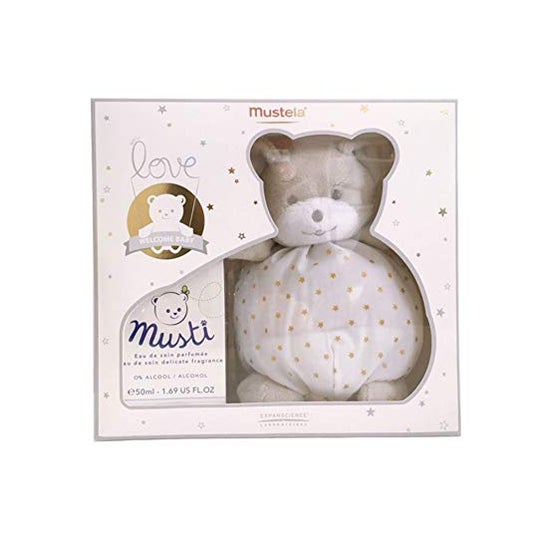 Mustela Musti Eau de Soin 50ml + Peito de Urso de Pelúcia 2018