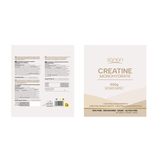 Sanon Monohidrato de Creatina 500 g