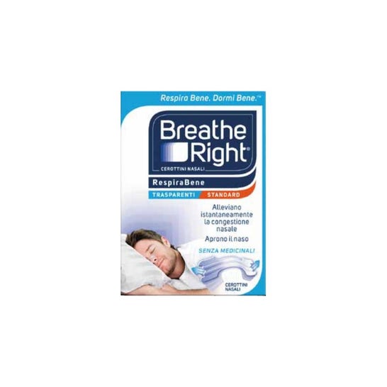 Breathe Right Respira Bien Parche Transparente Standard 10uds