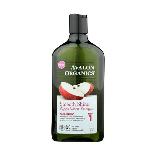 Avalon Organics Champô Vinagre Sidra Maçã 325ml