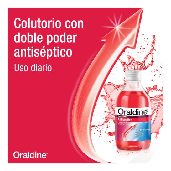 Oraldine anti-séptico bucal 400ml + 200ml