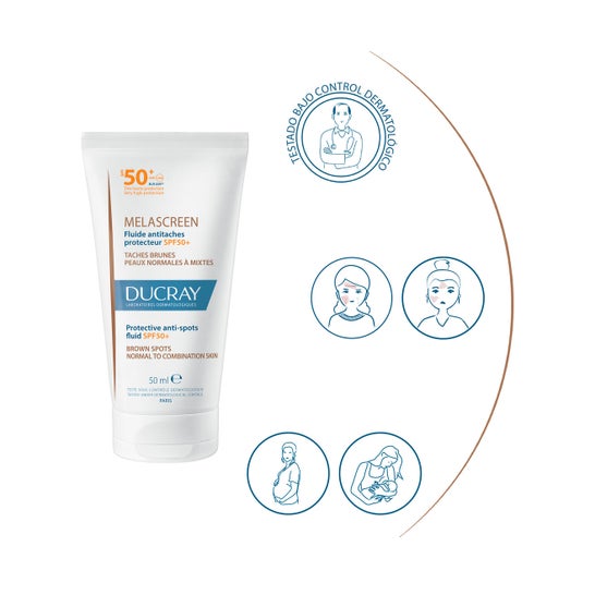 Ducray Melascreen Fluide Antitaches Protecteur SPF50+ 50ml