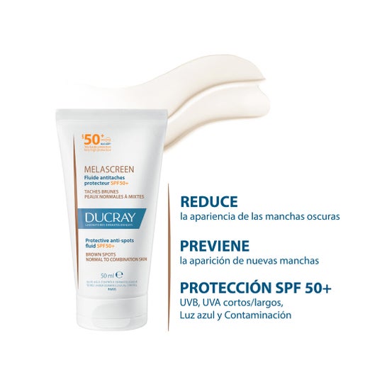 Ducray Melascreen Fluide Antitaches Protecteur SPF50+ 50ml