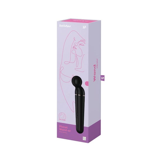 Satisfyer Planet Wand-Er Black + Rosegold Vibrador 1 Unidade