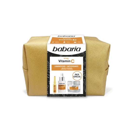 Babaria Pack Ritual Vitamin C Creme 50ml + Sérum 30ml + Ampola 2ml