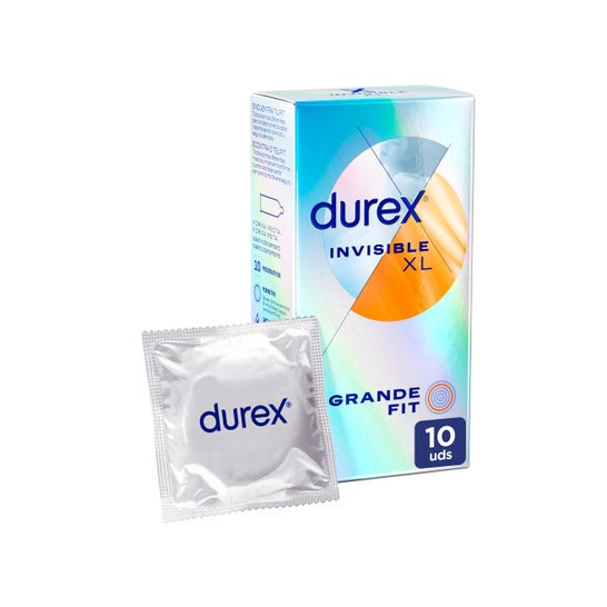 Durex Invisible XL Preservativos 10uds