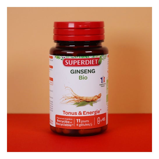 Superdiet Ginseng Bio 45 Pérolas Superdiet Ginseng Bio 45 Pérolas