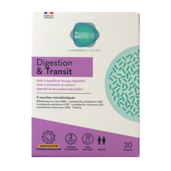 Pharmabiotic Digestão & Trânsito 30caps