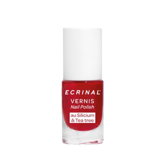 Ecrinal Verniz Unhas Silício & Árvore do Chá Rosa Vermelho 5 ml