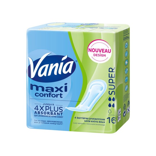 Vania Comprime Maxi Comfort Super 16uts