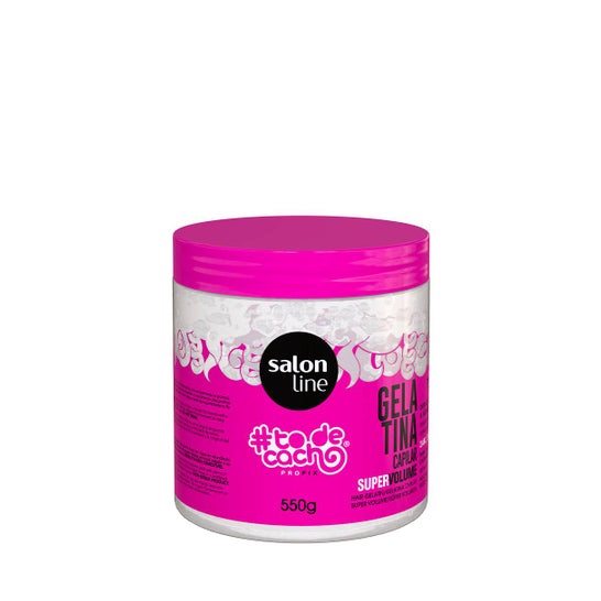 Salon Line To De Cacho Gelatina Super Volume 550g