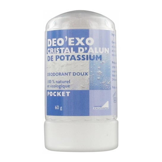 DEO'EXO - Aroma de cristal de alúmen de potássio 60g