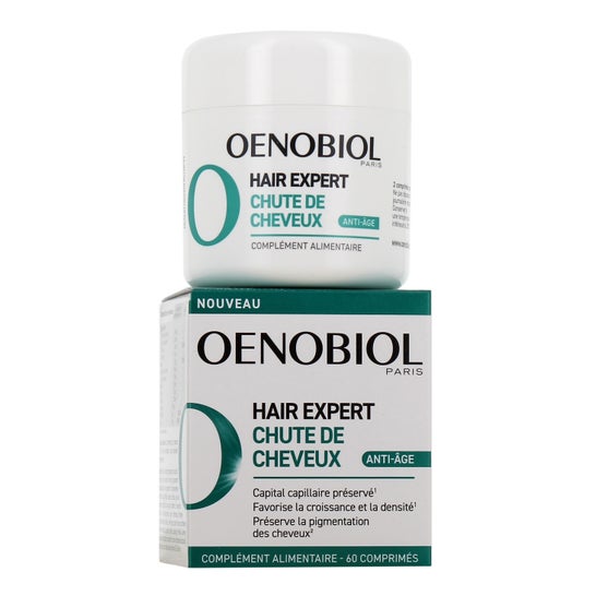 Oenobiol Hair Expert Queda de Cabelo Anti-idade 60comp