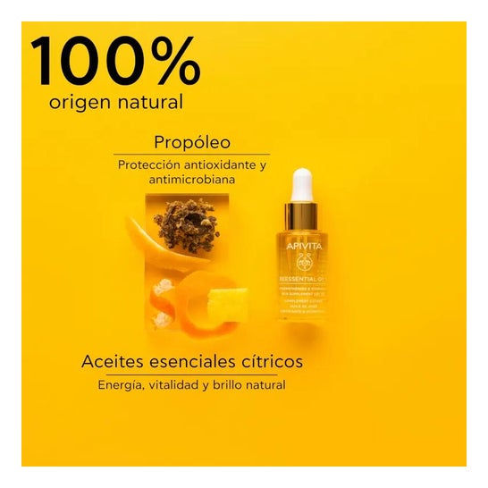 Apivita Óleo de Dia Fortificante & Hidratante 15ml Apivita Óleo de Dia Fortificante & Hidratante 15ml