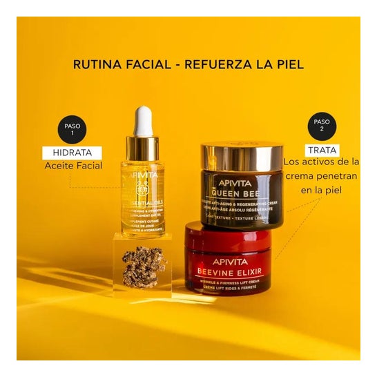 Apivita Óleo de Dia Fortificante & Hidratante 15ml Apivita Óleo de Dia Fortificante & Hidratante 15ml