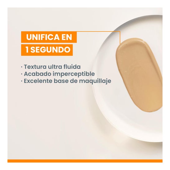 Protetor solar Avène FPS50+ fluido perfeito com cor 50ml