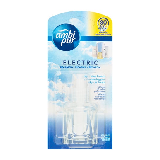 Ambi Pur Refil de ambientador eléctrico Sky 215ml