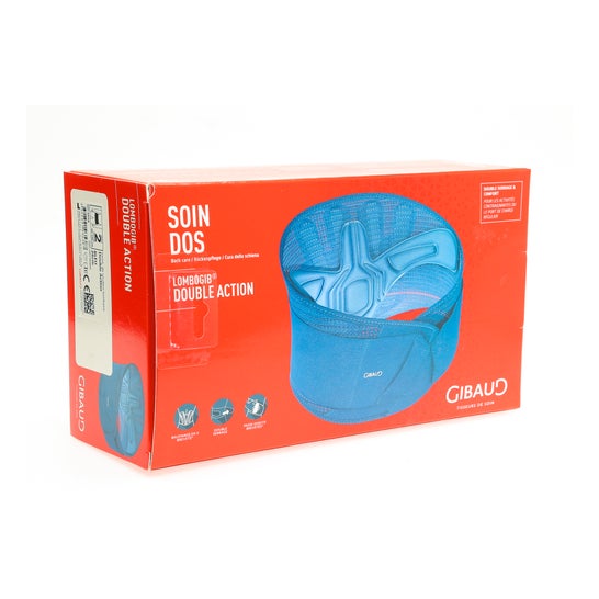 Gibaud - Lombogib Dupla Ação Azul Tamanho 2 Altura 26cm