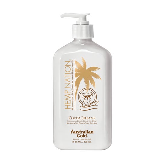 Australian Gold Hemp Nation Cocoa Dreams Prolongador do Bronzeado 535 ml