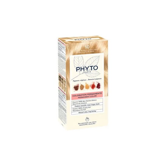 Phyto Phytocolor Tinte Cabello Kit 10 Rubio Claro Extra Phyto Phytocolor Tinte Cabello Kit 10 Rubio Claro Extra