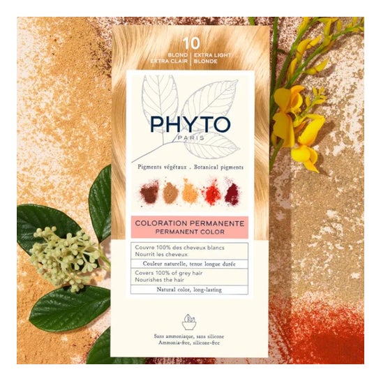Phyto Phytocolor Tinte Cabello Kit 10 Rubio Claro Extra Phyto Phytocolor Tinte Cabello Kit 10 Rubio Claro Extra