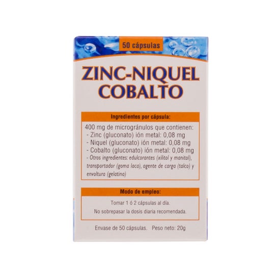 Neo zinco-níquel-cobalto 50cáps