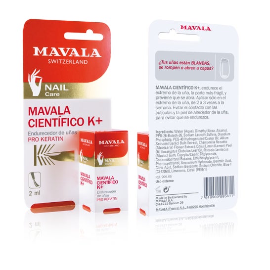 Endurecedor Científico Mavala Endurecedor K+ Endurecedor de Unhas 2ml