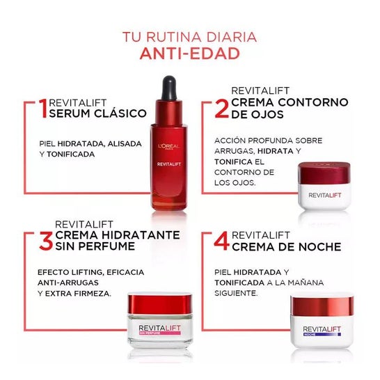 L'Oréal Revitalift Sin Perfume Piel Sensible Antiarrugas Spf15 50ml L'Oréal Revitalift Sin Perfume Piel Sensible Antiarrugas Spf15 50ml