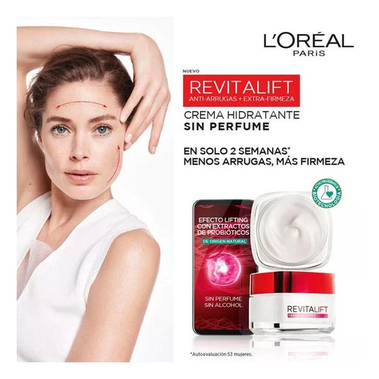 L'Oréal Revitalift Sin Perfume Piel Sensible Antiarrugas Spf15 50ml L'Oréal Revitalift Sin Perfume Piel Sensible Antiarrugas Spf15 50ml