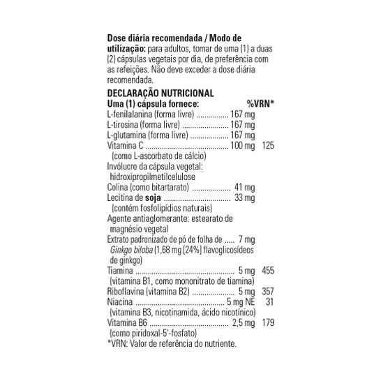 Solgar Neuro Nutrientes 30 Caps