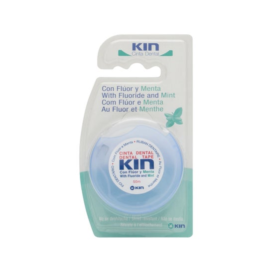 Kin fluoride cinta dentária menta 50m