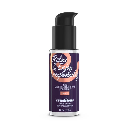 Crushious Relax & Enjoy Responsibly Lubrificante Anal 50ml