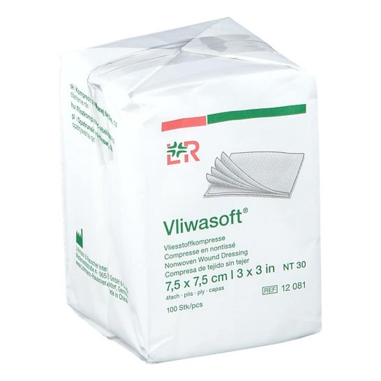 Lohmann & Rauscher Wliwasoft Compresses 7,5x7,5cm 100uts